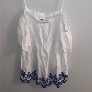 off the shoulder blouse